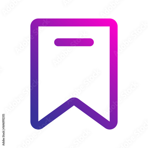 bookmark gradient icon