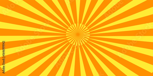 Yellow stripes background flyer, Vecor illustration in Eps 10