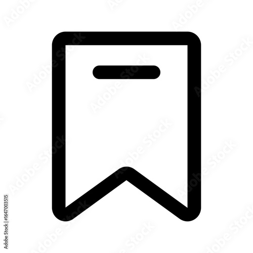 bookmark line icon