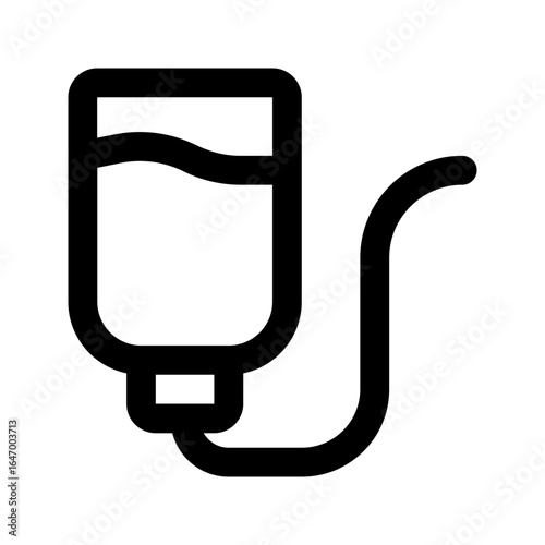 infusion line icon