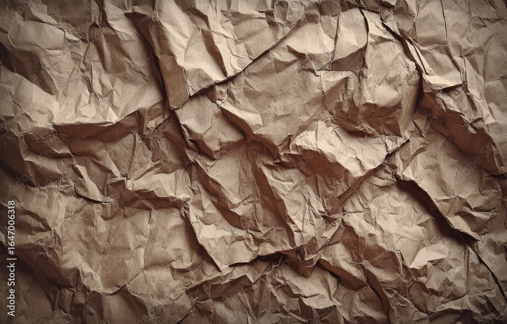 custom made wallpaper toronto digitalCrinkled brown paper texture (12)