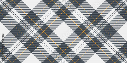 Elegant gray and beige diagonal plaid pattern.  Perfect for textile design, apparel, packaging, or website backgrounds. This sophisticated texture offers a timeless and versatile aesthetic.