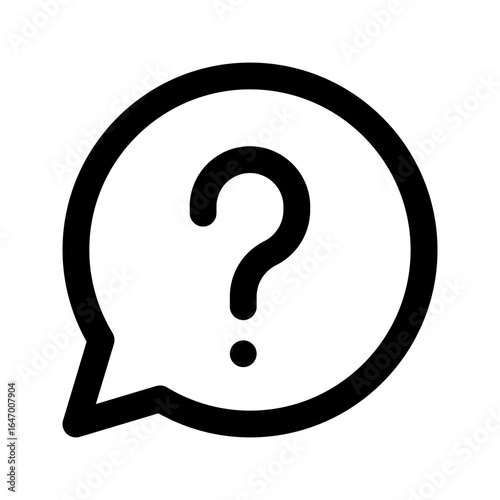 faq line icon