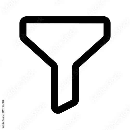 filter line icon