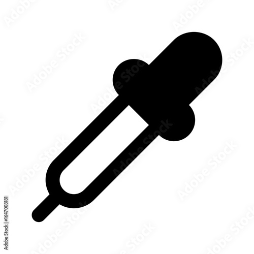 pipette line icon