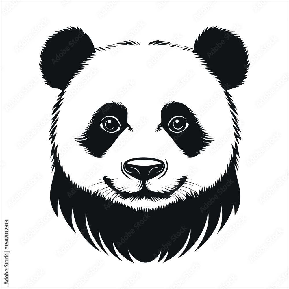 Obraz premium panda bear vector