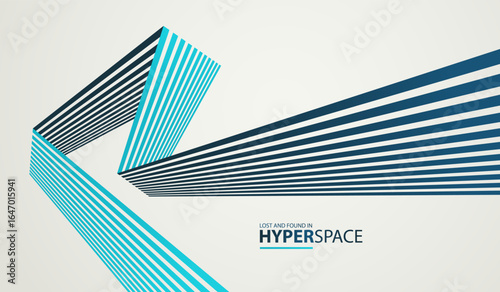 Lines in motion vector abstract background, 3D perspective stripes showing energy speed and aggression, minimal linear wallpaper art, sharp surreal graphics.