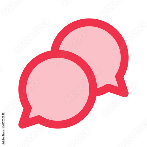 consult outline color icon