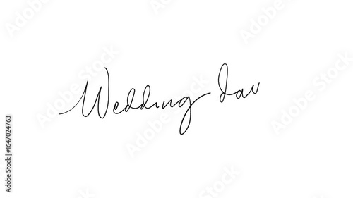 Wedding Day Text Animation | Elegant Motion Graphics Typography for Wedding Invitation, Slideshow, Romantic Intro, Marriage Ceremony Video Titles