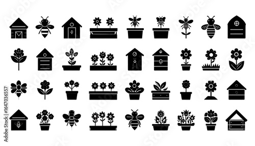 Beekeeping Icons