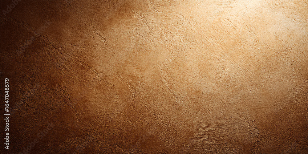 Fototapeta premium TEXTURA DE PARED SIENA CÁLIDA, FONDO MINIMALISTA