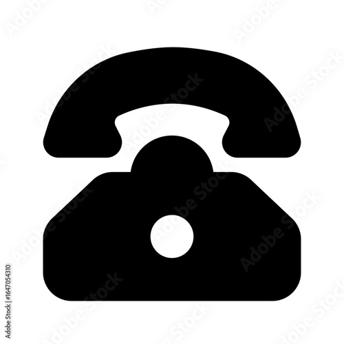 Vintage Telephone Icon