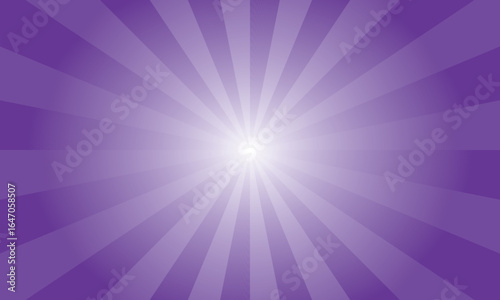 Rebecca Purple Violet Sunburst Background. Abstract Violet Color Rays Texture Background. Sunburst Background with Rays. Vector Illustration.