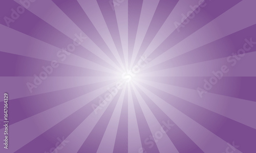 Vintage Lilac Violet Sunburst Background. Abstract Violet Color Rays Texture Background. Sunburst Background with Rays. Vector Illustration.