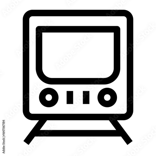 Train Transportation Icon