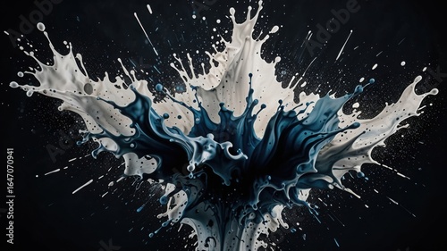 Dynamic Paint Splash
