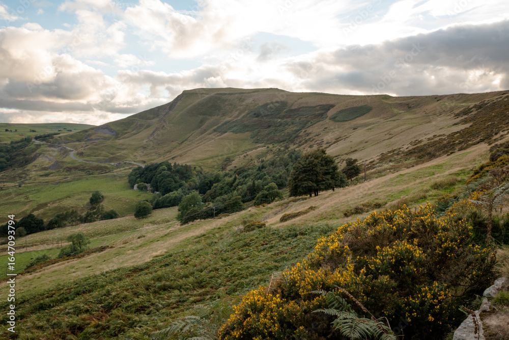 Naklejka premium Views from the Peak District National Part, England