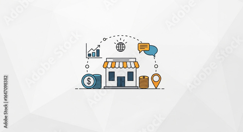 Small Business Growth Strategy with Digital Marketing and Financial Investment