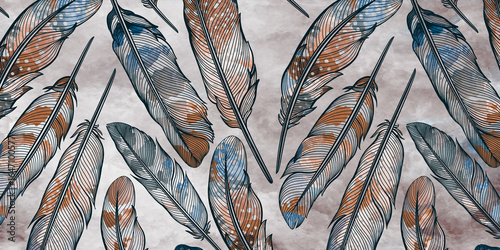 seamless pattern with flowers