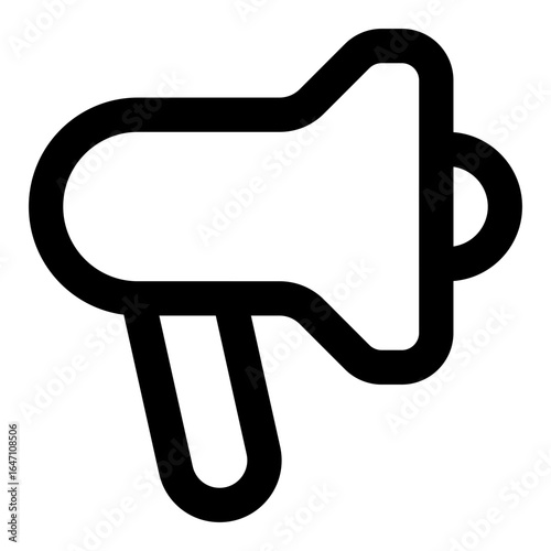 Megaphone Outline Icon