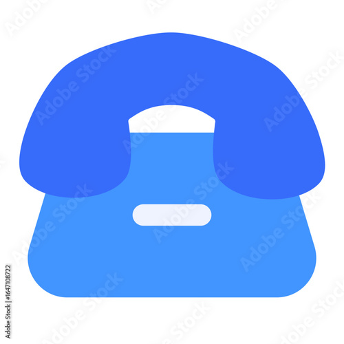 Retro Telephone Receiver Icon
