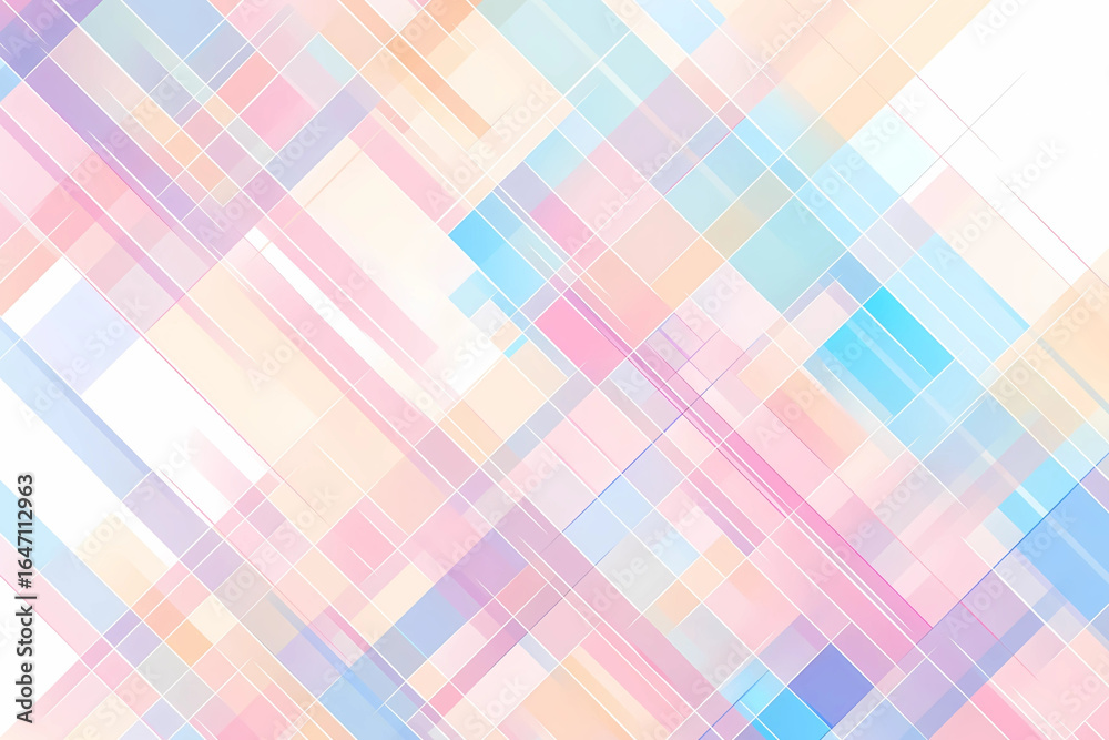 Naklejka premium 幾何学模様のポップな背景素材・壁紙