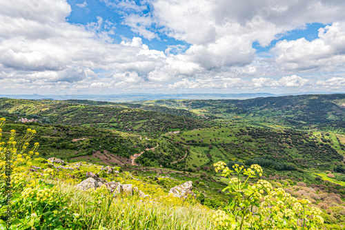 Vista panoramica da Pattada, Sassari Sardegna