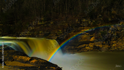 Fotografía Mondbogen an den Cumberland Falls