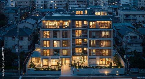 Urban tokyo residence in prime residential area in Japan showcasing modern elegance