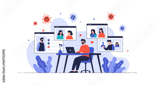 Remote team collaboration during global health crisis building stronger connections