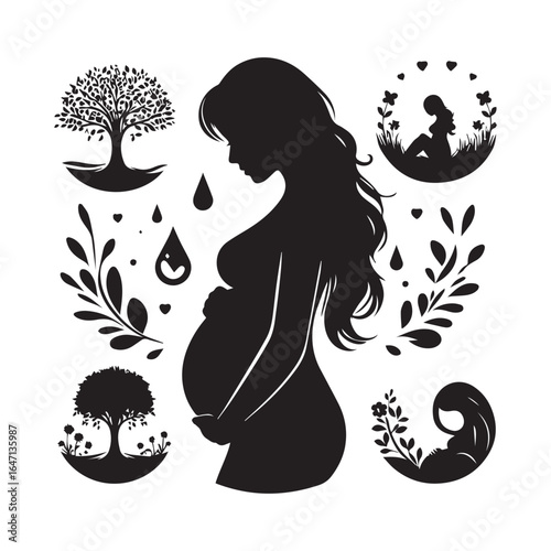 Symbol of Life in Mother’s Womb