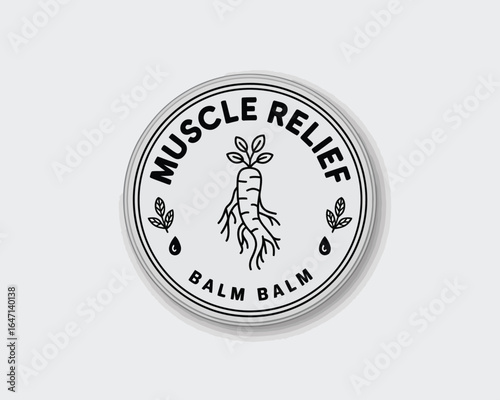 Alternative Medicine Muscle Relief Balm Herbal Remedy