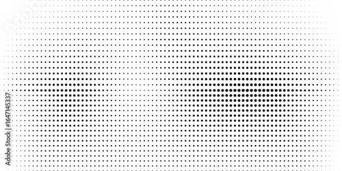 Dot background. Halftone texture, gradient dots pattern, half tone wallpaper with copyspace, spot fade vector illustration