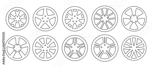 Set of Alloy Wheels