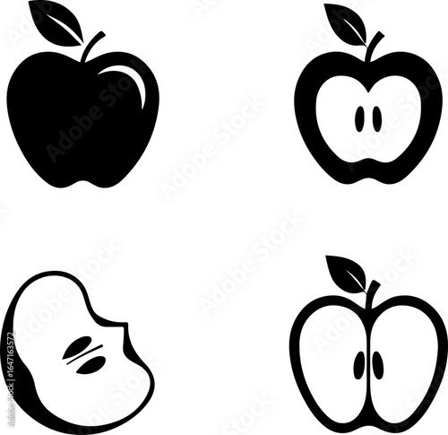 Classic Apple Vector Set