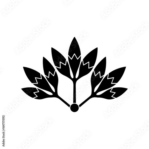 片喰紋・枝実片喰（えだみかたばみ）/ 枝片喰の実（えだかたばみのみ）