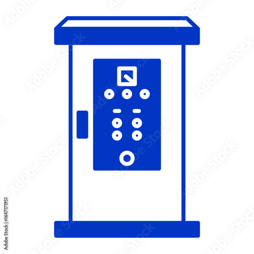 Motor starter unit icon