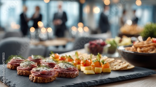 Delicious Appetizers at Corporate Event