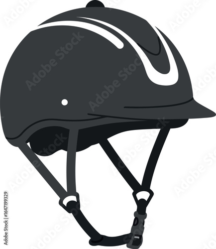 Equestrian riding helmet safety gear