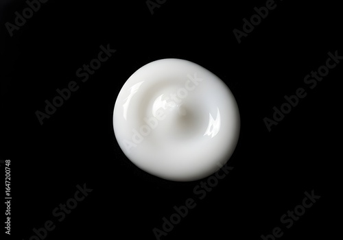 Wallpaper Mural Minimalist white cream swirl for beauty and skincare product photography, simple elegance Torontodigital.ca