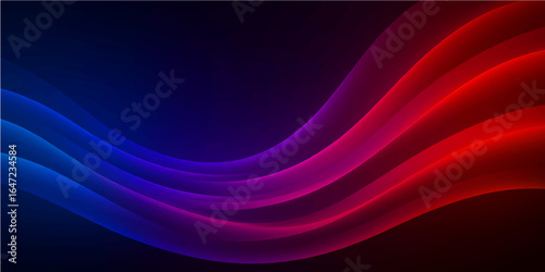 Soft pink and blue fractal curves flow gracefully in this abstract vector illustration