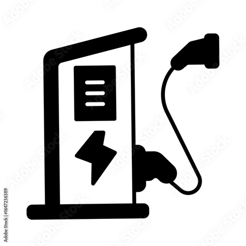 Electric charger icon