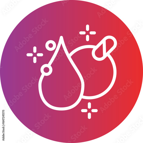 Healthy Fats Vector Style Icon