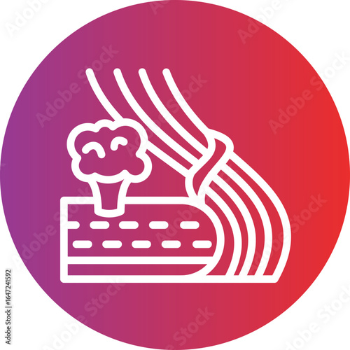 Fiber Vector Style Icon