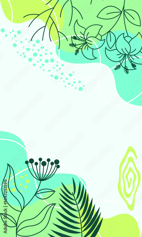 Obraz premium flower in soft beige background