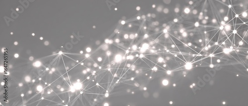 モノクロームの抽象的背景、ぼかし効果と幾何学模様