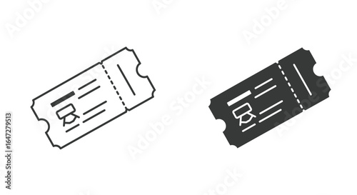 Ticket Icon Design