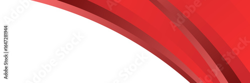 abstract red business background with dynamic curves