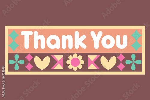 thank you latter design vector.latter, thankfulness, illustration, design, web, acknowledgment, appreciation, feeling, friendly, handwriting, headline, hope, information, news, 