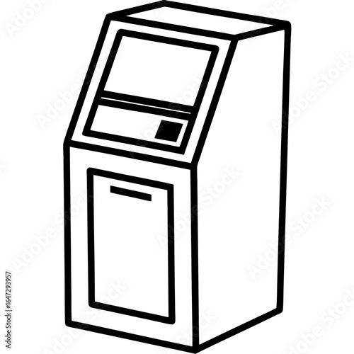 vector illustration of a safe